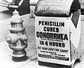 Image 9Penicillin was viewed as a miracle drug that brought enormous profits and public expectations. (from History of biotechnology)