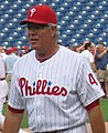Pete Mackanin was the Phillies manager from 2015 to 2017.