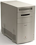 Power Macintosh series (8100/80AV shown), launched March 14, 1994