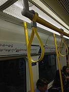 Straps in the London Underground
