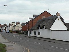 Thatched house on Nottingham Road