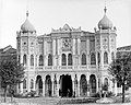 Taksim Artillery Barracks, which later became the Taksim Stadium, was demolished in 1940 and replaced by the Taksim Gezi Park in 1943.