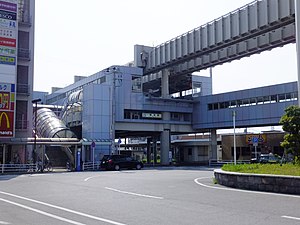 千叶都市单轨电车 都贺站（2012年5月6日）