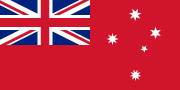Victorian red ensign, 1870–1877
