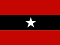 The flag of Awami Tahreek (Sindh)