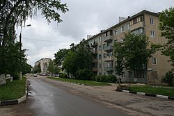 Lesnaya Street in Balabanovo