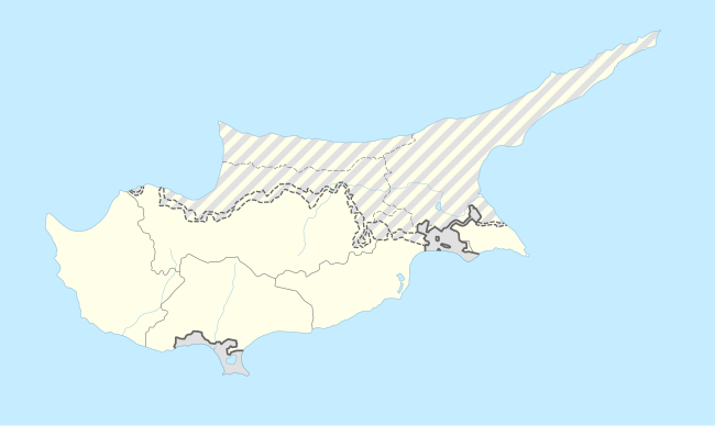 2015–16 Cypriot Third Division is located in Cyprus