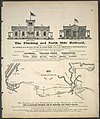 1873 Map of the Flushing and North Side Railroad