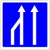 Lanes merge