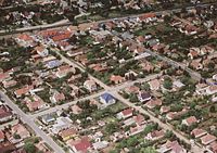 Aerial view of Gyál