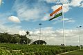 Indian flag in Sanjeeviah park
