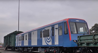 A diesel railcar based on 81-760