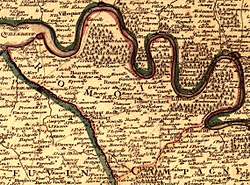 鲁穆瓦地图，1716年