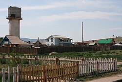 苏赫巴托尔市郊区的民居 (2010年)