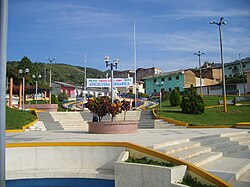 Main square at San Ignacio de la Frontera