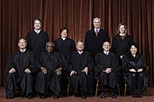 Justices of the US Supreme Court in 2021