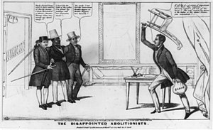 The Disappointed Abolitionists (1838) by Edward Williams Clay and Henry R. Robinson