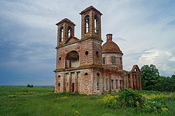 Abandoned church, Pachelmsky District