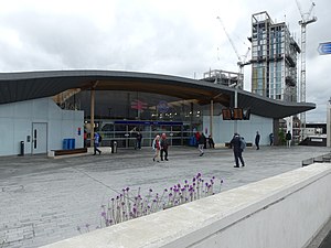 车站入口，2022年5月25日