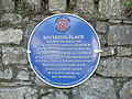 Boverton Place blue plaque