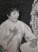 Carol Lyons, manager of the Footlight Players, Charleston