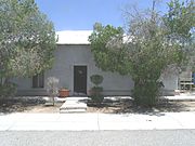 The Ignacio Manjares House was built in 1910 and is located in 351 Silver St. Ignacio Manjares was a charter member of the Pinal County Cattle Growers Association. Listed in the National Register of Historic Places on August 6, 1987, reference #87001591.