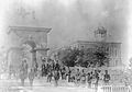 The Welsford-Parker Monument Inauguration - George Lang of Chebucto Grays standing far left in front pair.