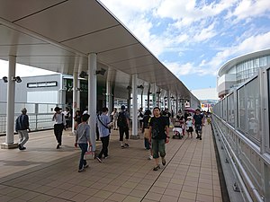 JR海老名站入口周邊（2018年10月7日）