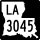 Louisiana Highway 3045 marker