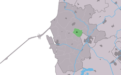 Location in the former Wûnseradiel municipality