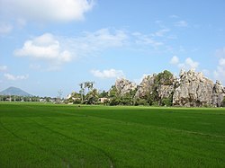 Rock formation in Hòa Thắng
