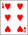 6 of hearts