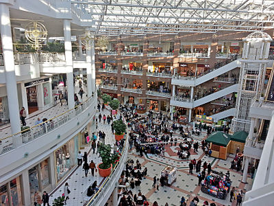 Interior seen from the 4th floor, January 2013