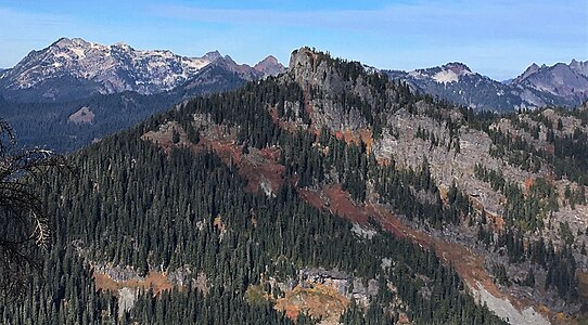 Dungeon Peak, south aspect