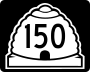 State Route 150 marker