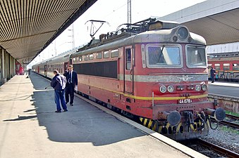 The Balkan Express in Sofia.