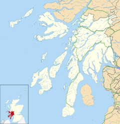 Ardfin is located in Argyll and Bute