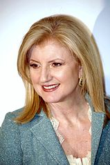 Arianna Huffington, co-founder and editor-in-chief of the Huffington Post
