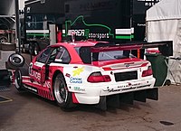 Shane Woodman placed third driving a BMW M3 GTR