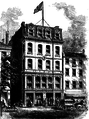 The Boston Advertiser Building circa 1872
