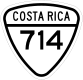 National Tertiary Route 714 shield}}
