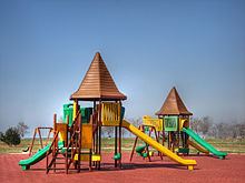 Image of empty playground