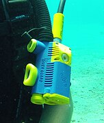 DiverGuard automatically inflates the buoyancy compensator if the diver stops breathing.