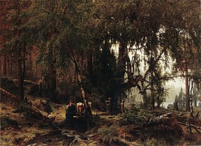 Forest in Rainy Weather, 1859