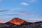 日出时的富士山剑锋