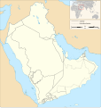 Map of the Arabian Peninsula (1905-1923)