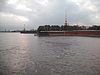 View of the fortress and cathedral from the Neva