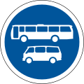 Buses and mini-buses only