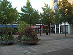 Western entrance, at Storskogstorget in Sundbyberg