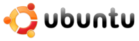 Alternate Ubuntu logo used for Ubuntu 7.10's login screen